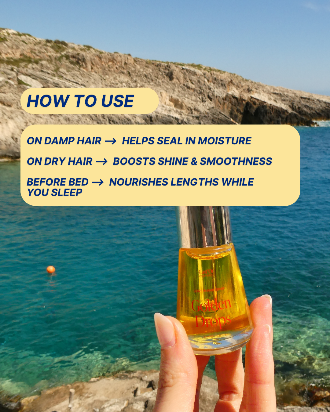 Golden Drops Leave-in Hair Serum MINI