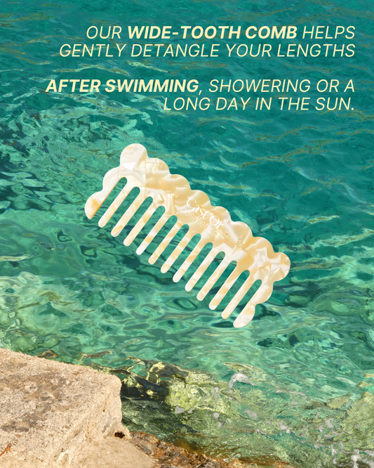 Wide tooth comb
